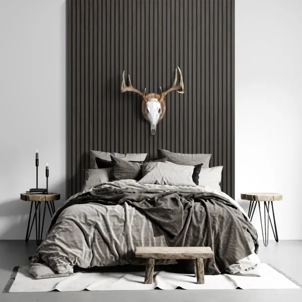 Rich Grey Acousitc 24mm Wall Panel - 600x2700mm