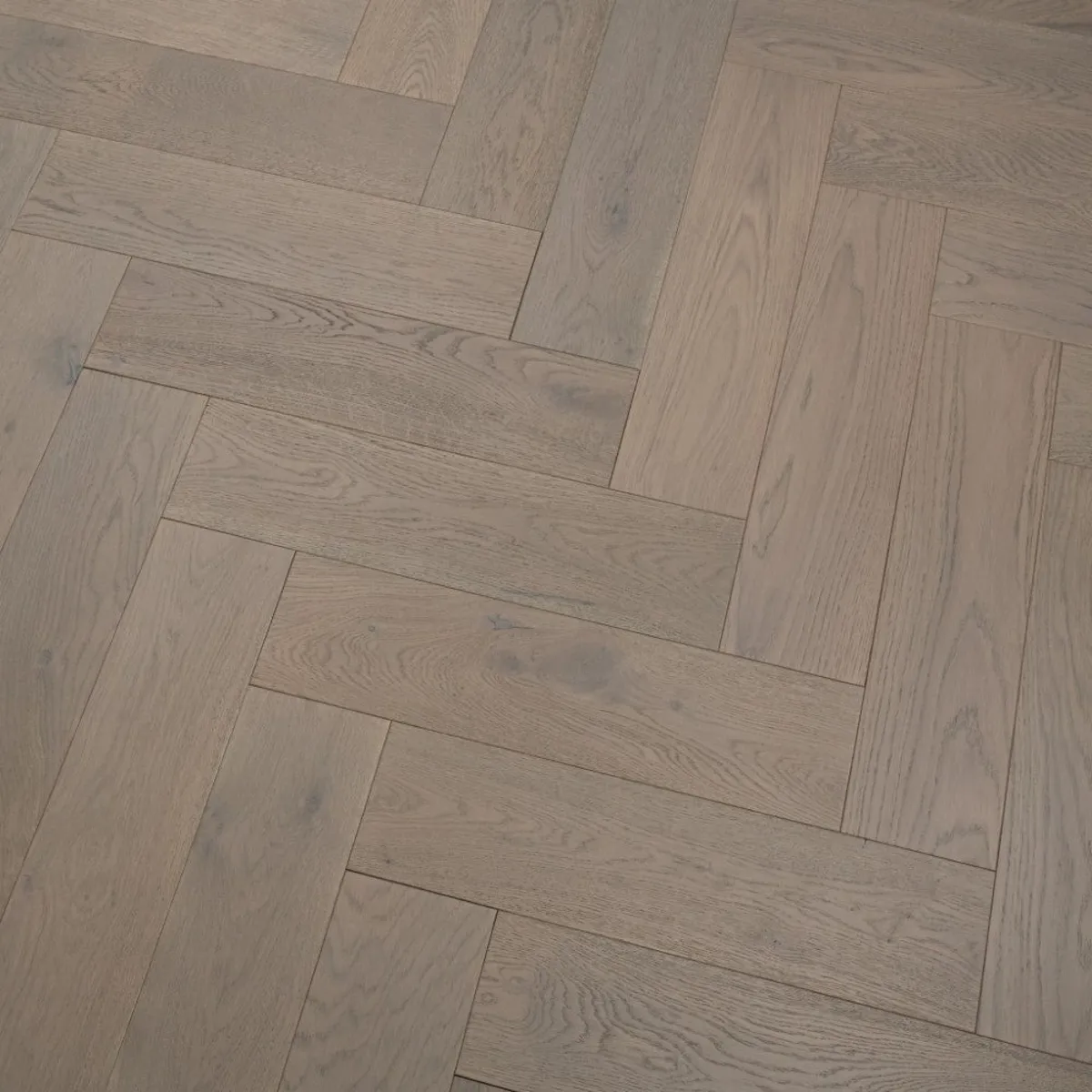Grey Oak Herringbone 14mm Click