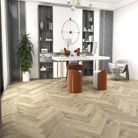 Cobble Oak 5.2mm SPC Herringbone Click