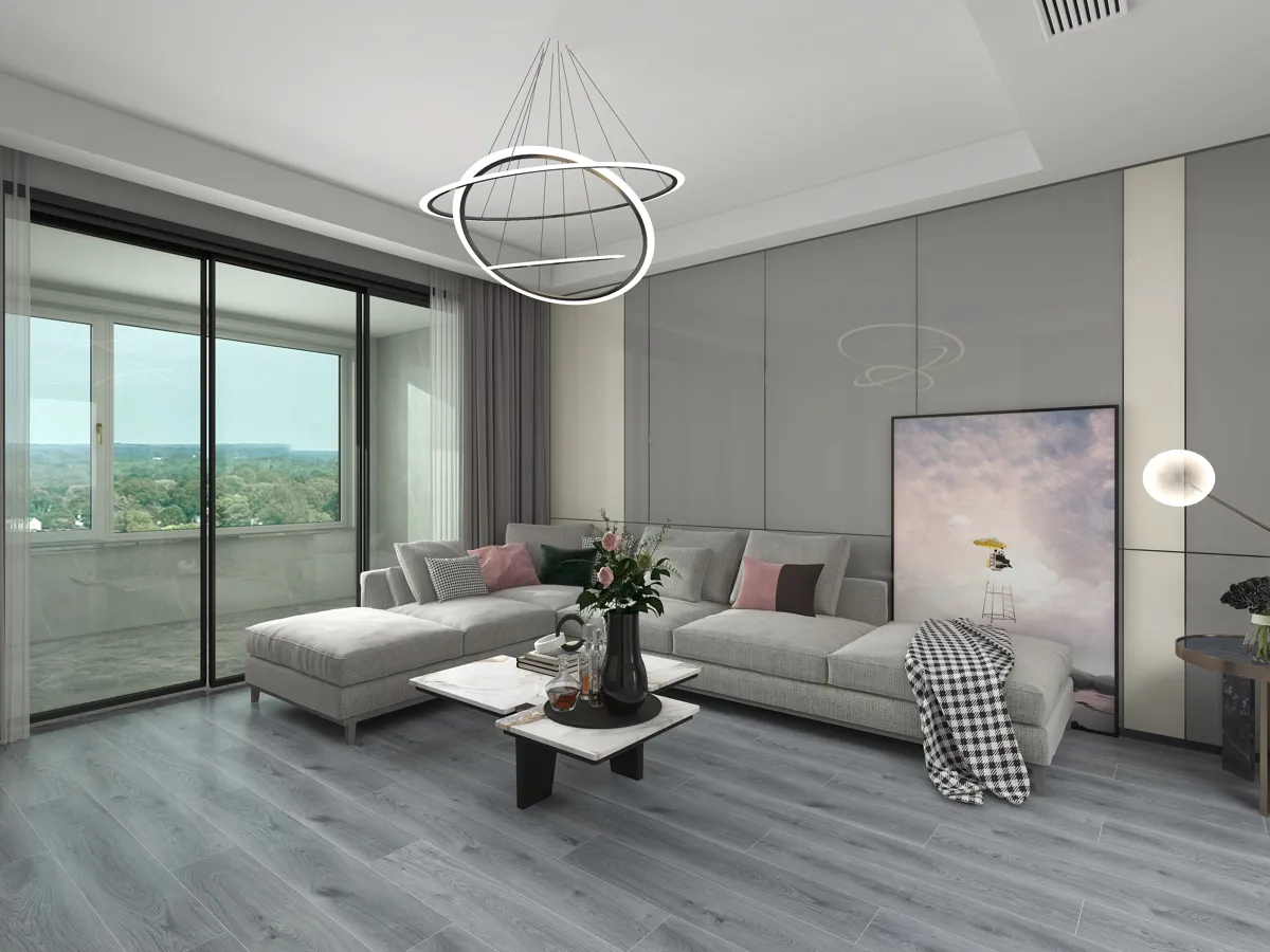 Rich Grey Oak Premium 6mm SPC Click