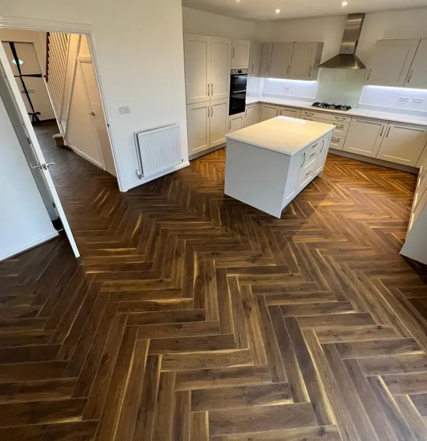 Java Oak 12mm Herringbone