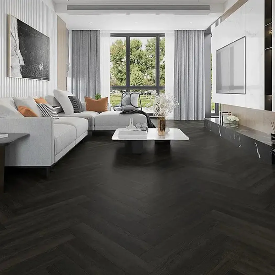Old Charcoal Oak Herringbone 5.2mm SPC Click