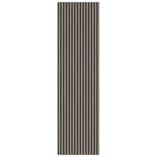 Washed Grey Acoustic 24mm Wall Panel - 600x2700mm