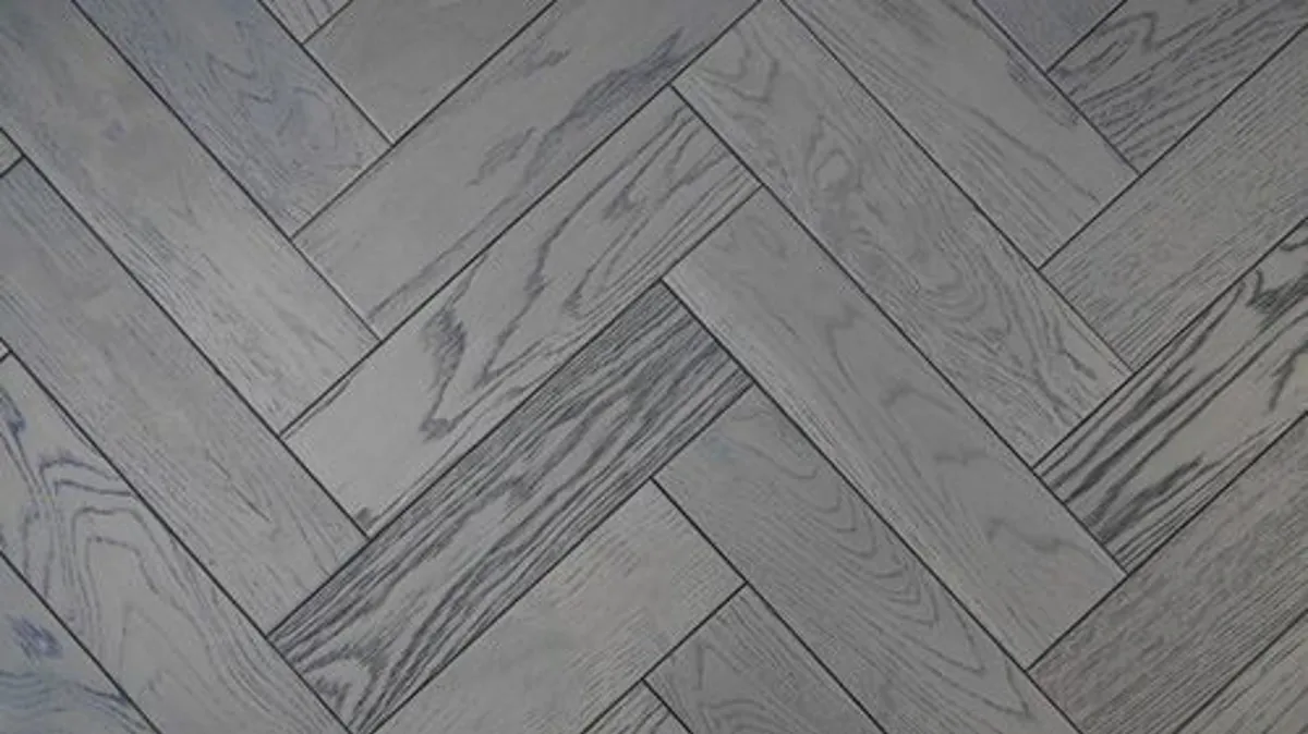Graphite Grey Oak Herringbone 18mm
