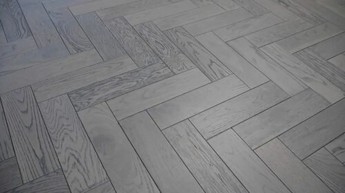 Graphite Grey Oak Herringbone 18mm