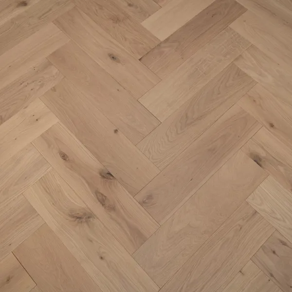 Invisible Finish Oak Herringbone 14mm Click