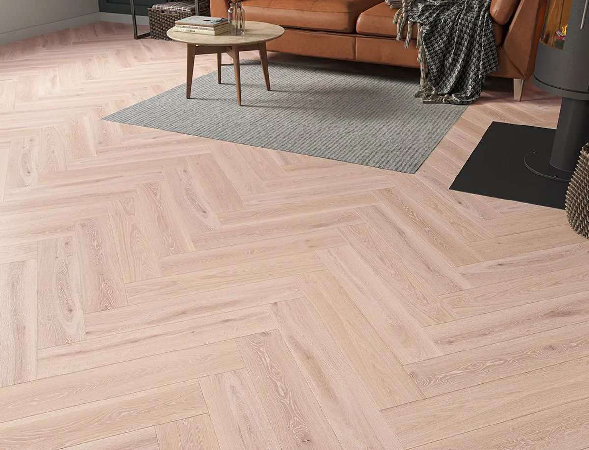 Lusk Oak 8mm Herringbone SPC Click