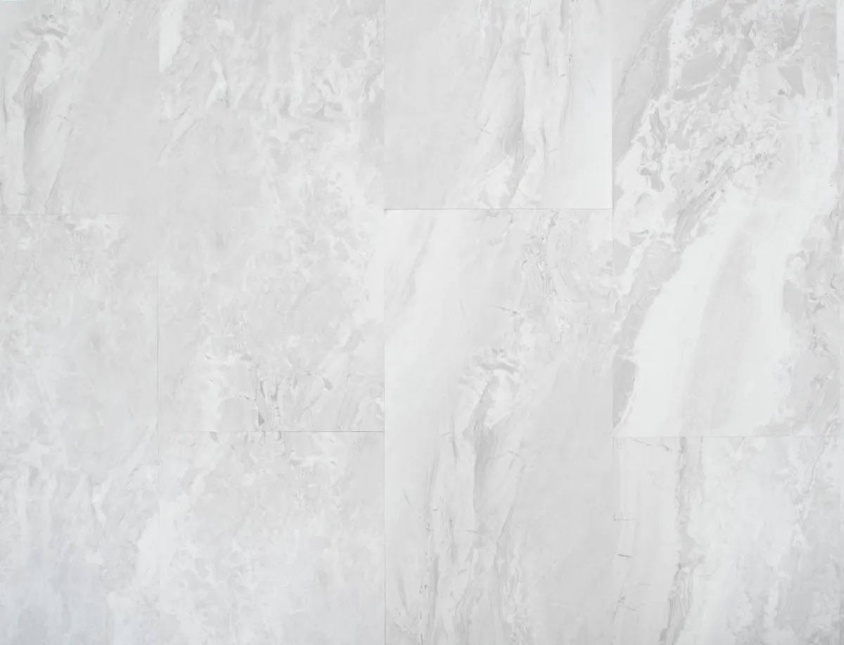 Pearl White 2mm Tile LVT