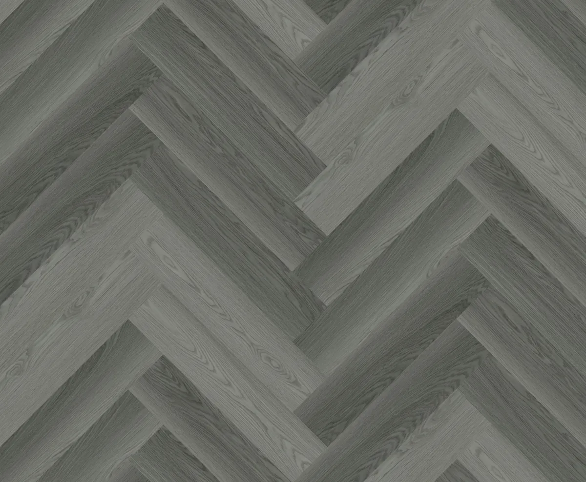 Silver Grey Oak 2mm Herringbone LVT
