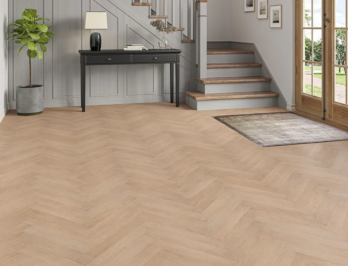 Maple Oak 2mm Herringbone LVT