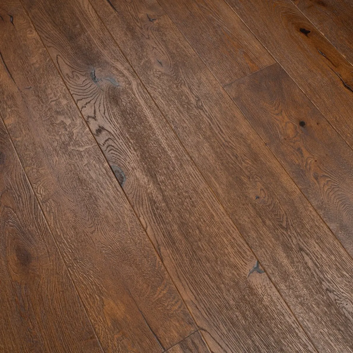 Antique Distressed Brown Oak 14mm