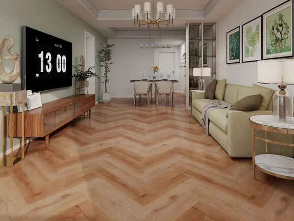 Autumn Oak Herringbone Premium 8mm SPC Click