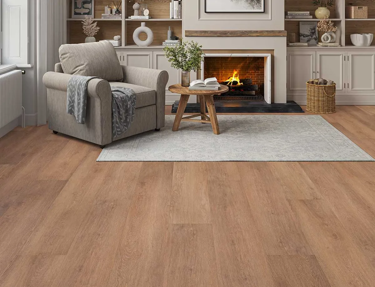 Manila Oak 3mm Wide Plank LVT