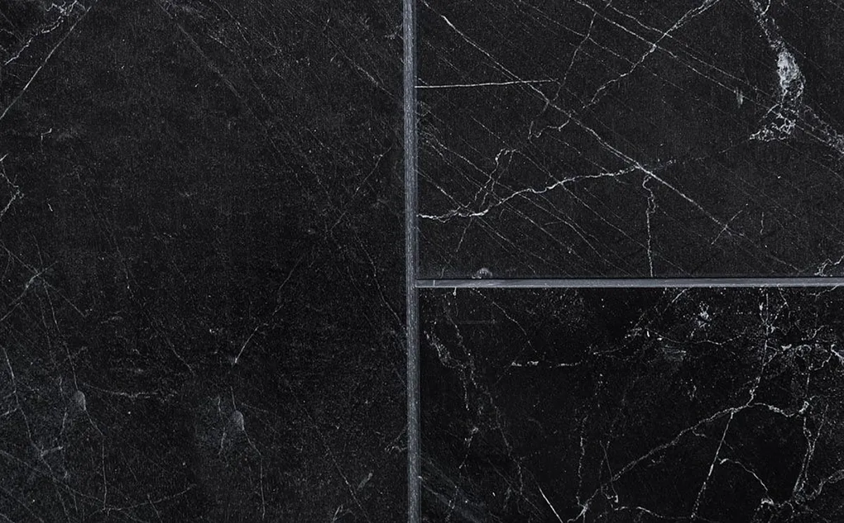 Pre Grouted Graphite Marble 5.5mm SPC Click Tile