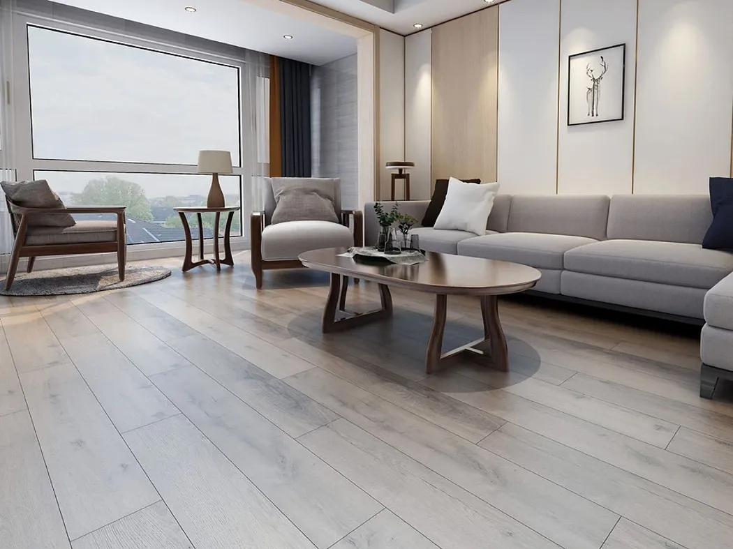 Washed Grey Oak Premium 8mm SPC Click