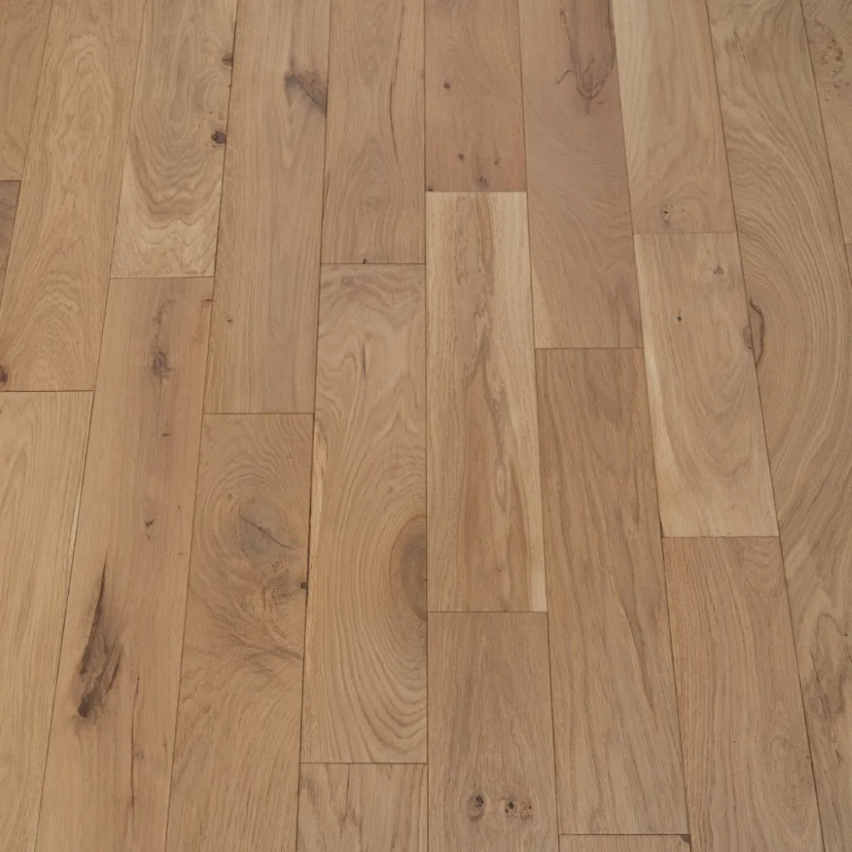 Invisible Oak 10mm x 125mm Brushed & Matt Lacquered Engineered Oak