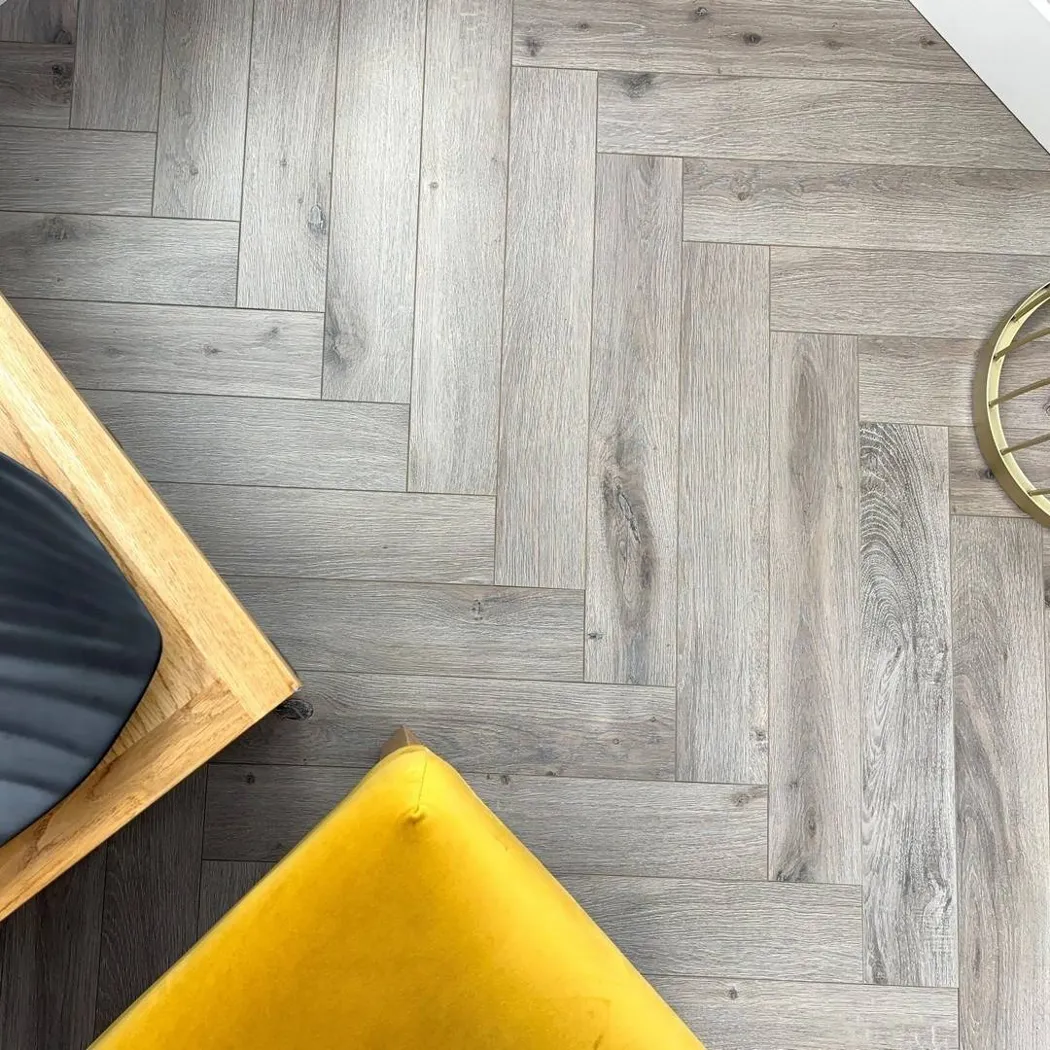 Cappuccino Oak Herringbone 12mm