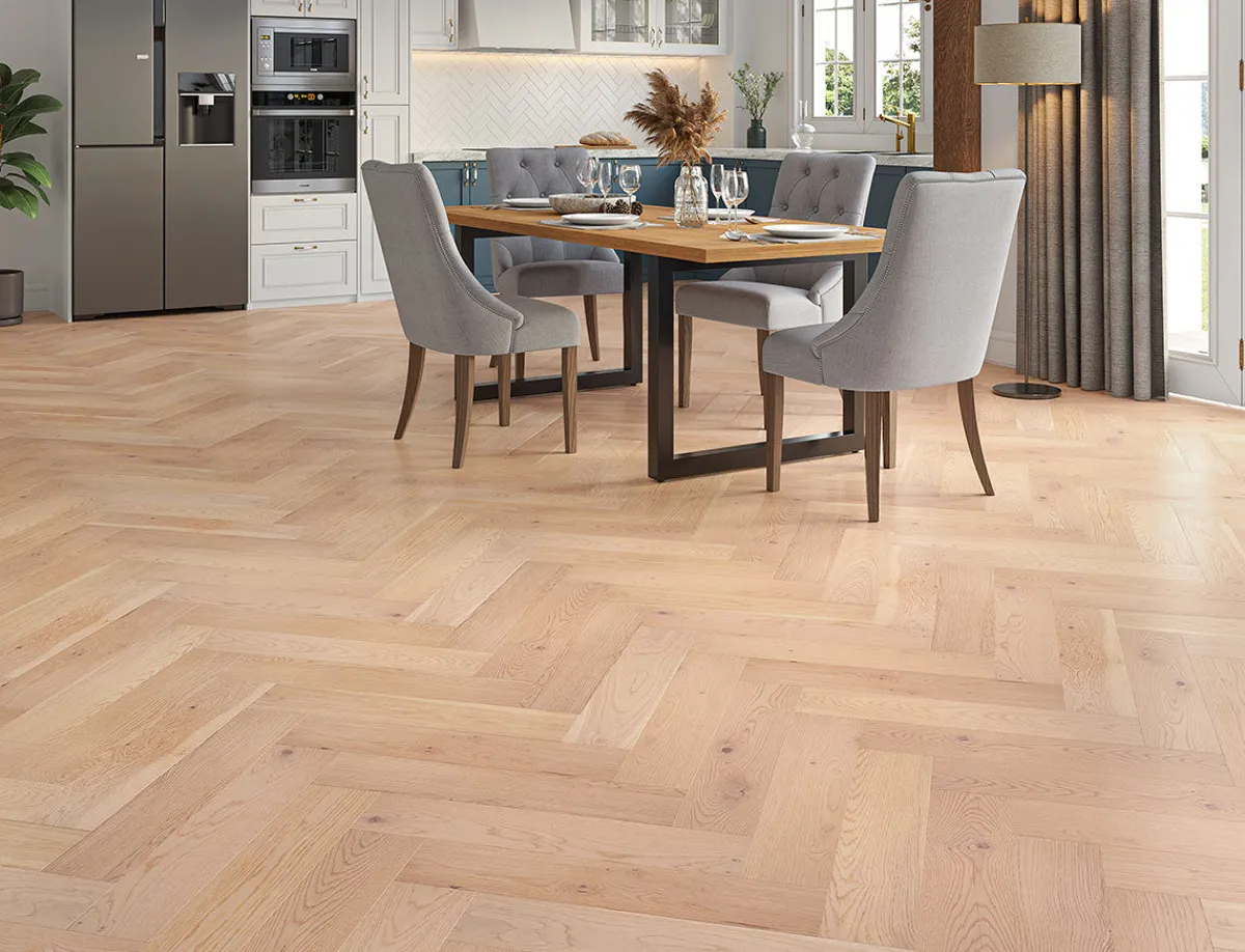Salton Engineered Oak Herringbone 15mm